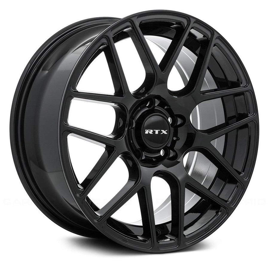 Custom RTX Wheel - 19x8.5, 38 Offset, 5x120.65 Bolt Pattern, 74.1mm Hub - Gloss Black Rim