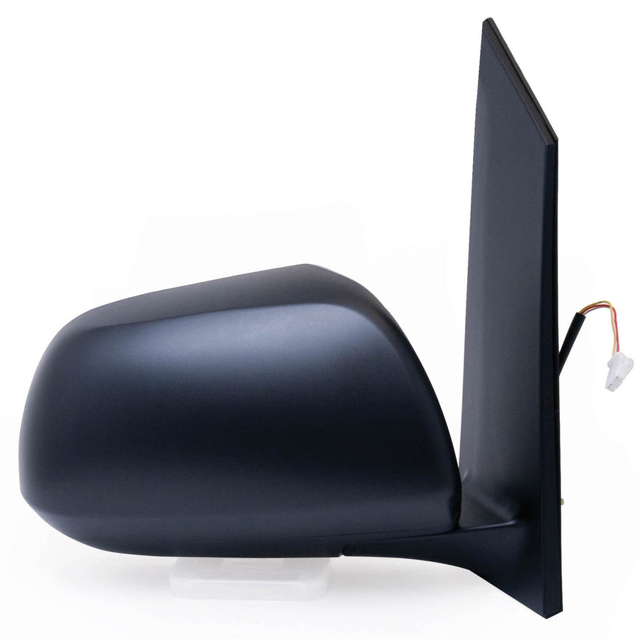Mirror Passenger Side for Toyota Sienna, w/o Memory, Textured Black, Foldaway, Power