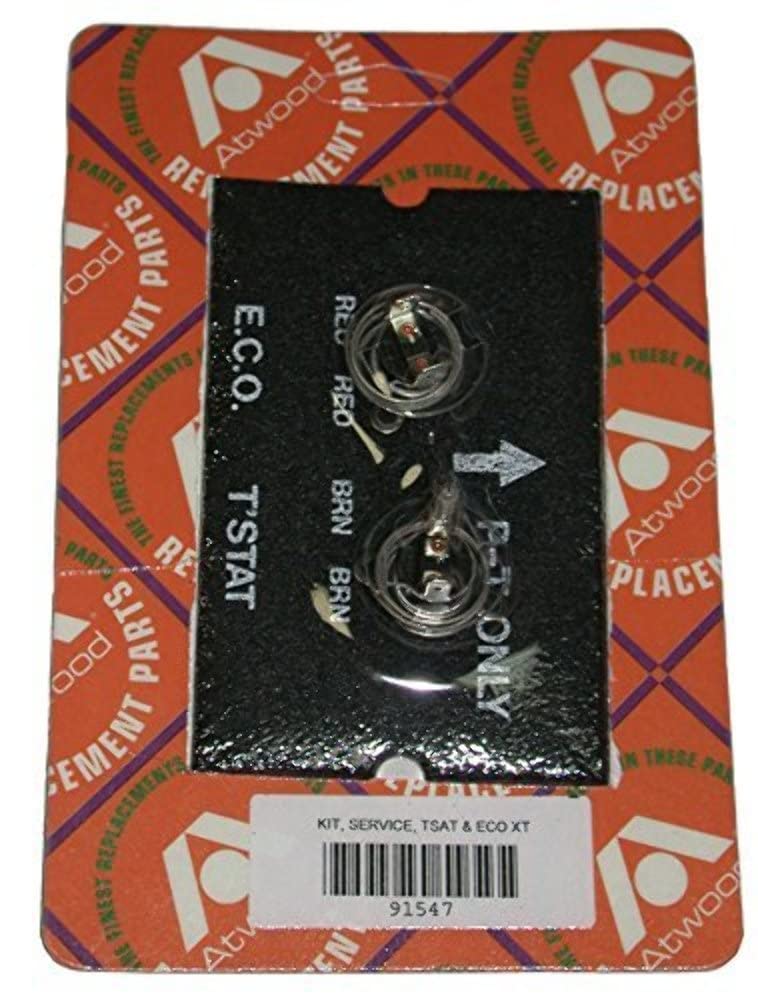 Atwood Front Mount (91547 Thermostat, Black