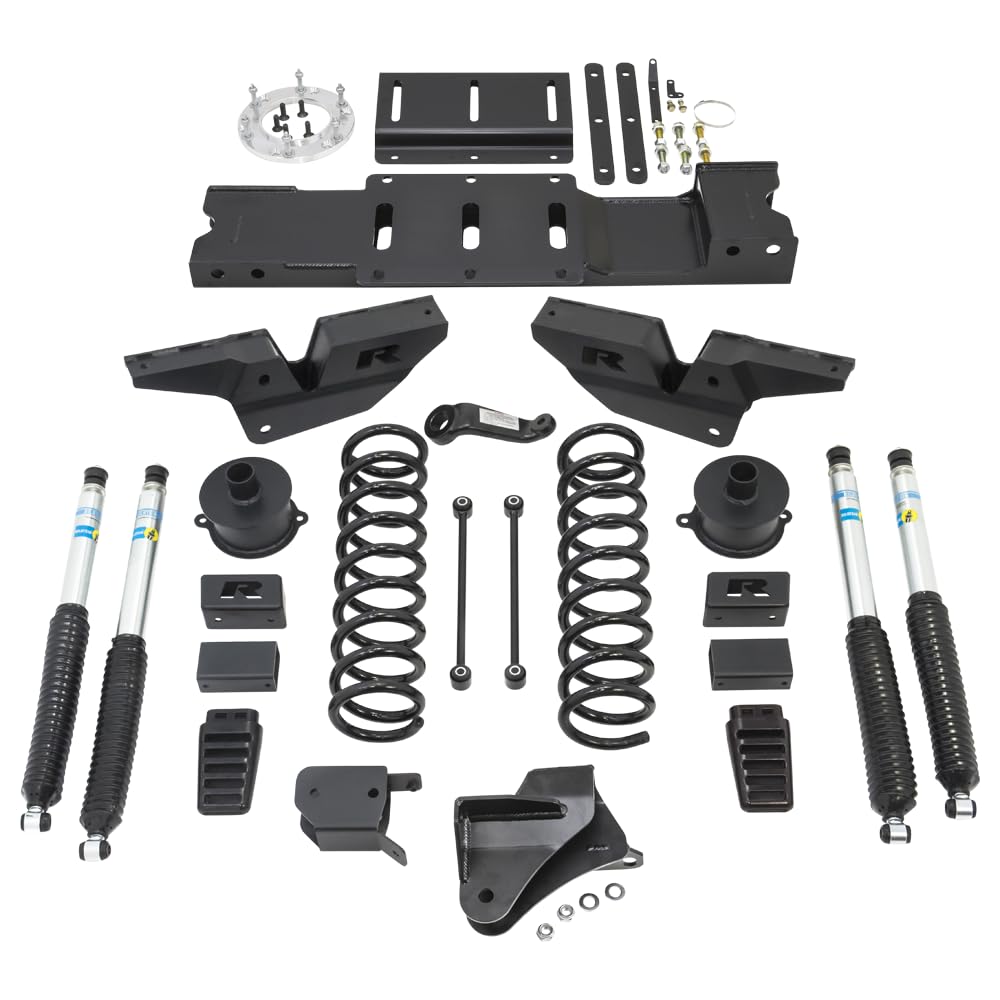 6'' Lift Kit ReadyLIFT 49-1961 with Bilstein Shocks with Ring and Crossmember For Dodge/Ram 2500 4WD