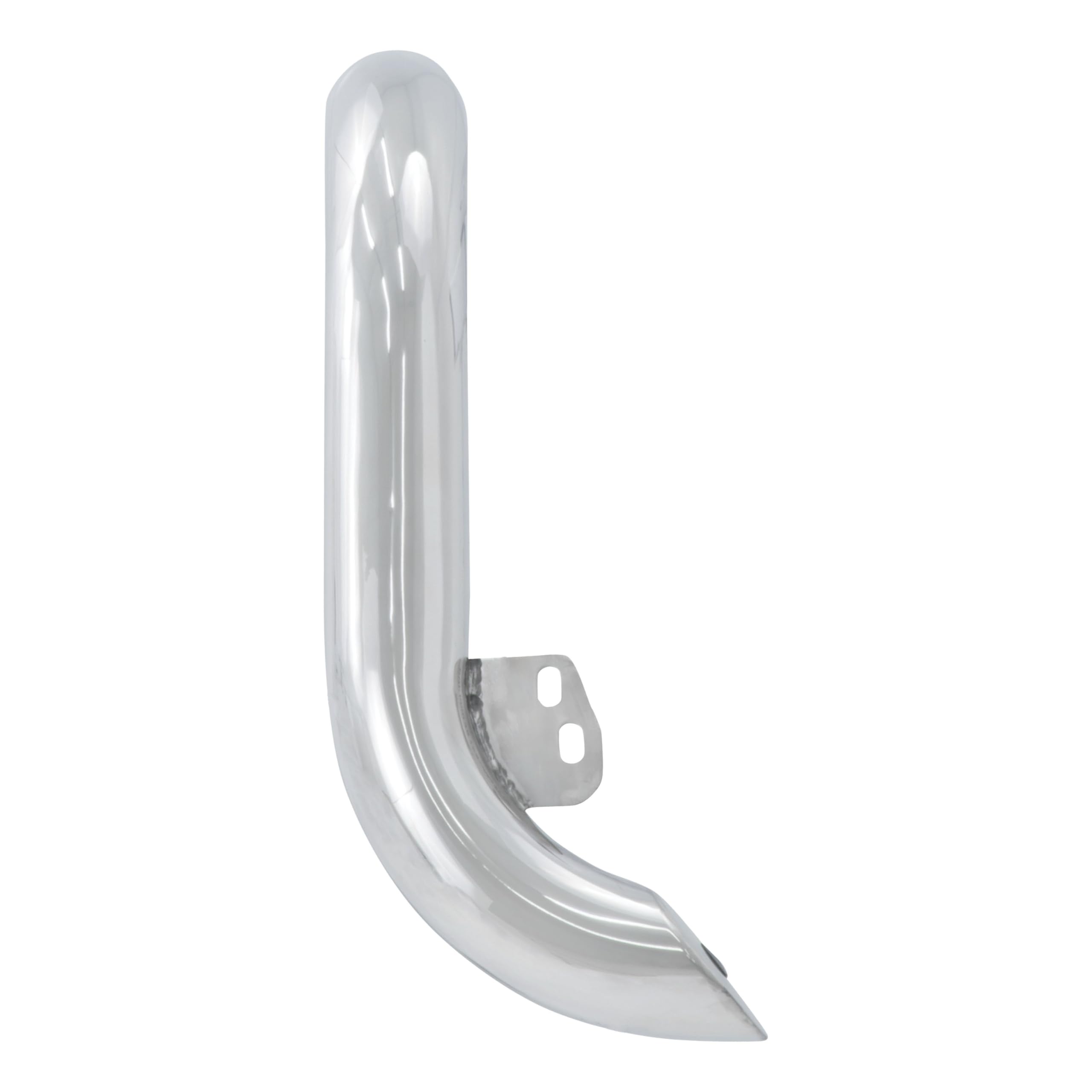3-Inch ARIES Polished Stainless Steel Bull Bar, No-Drill, Select Chevrolet Silverado, GMC Sierra 2500, 3500 HD