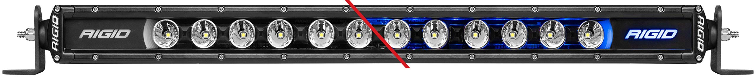 Rigid Radiance Plus LED Light, 8 Option RGBW Backlight, (30), Black