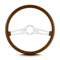 Teardrop Lecarra 67205 15" Brushed Thin Grip Caramel 2 Spoke