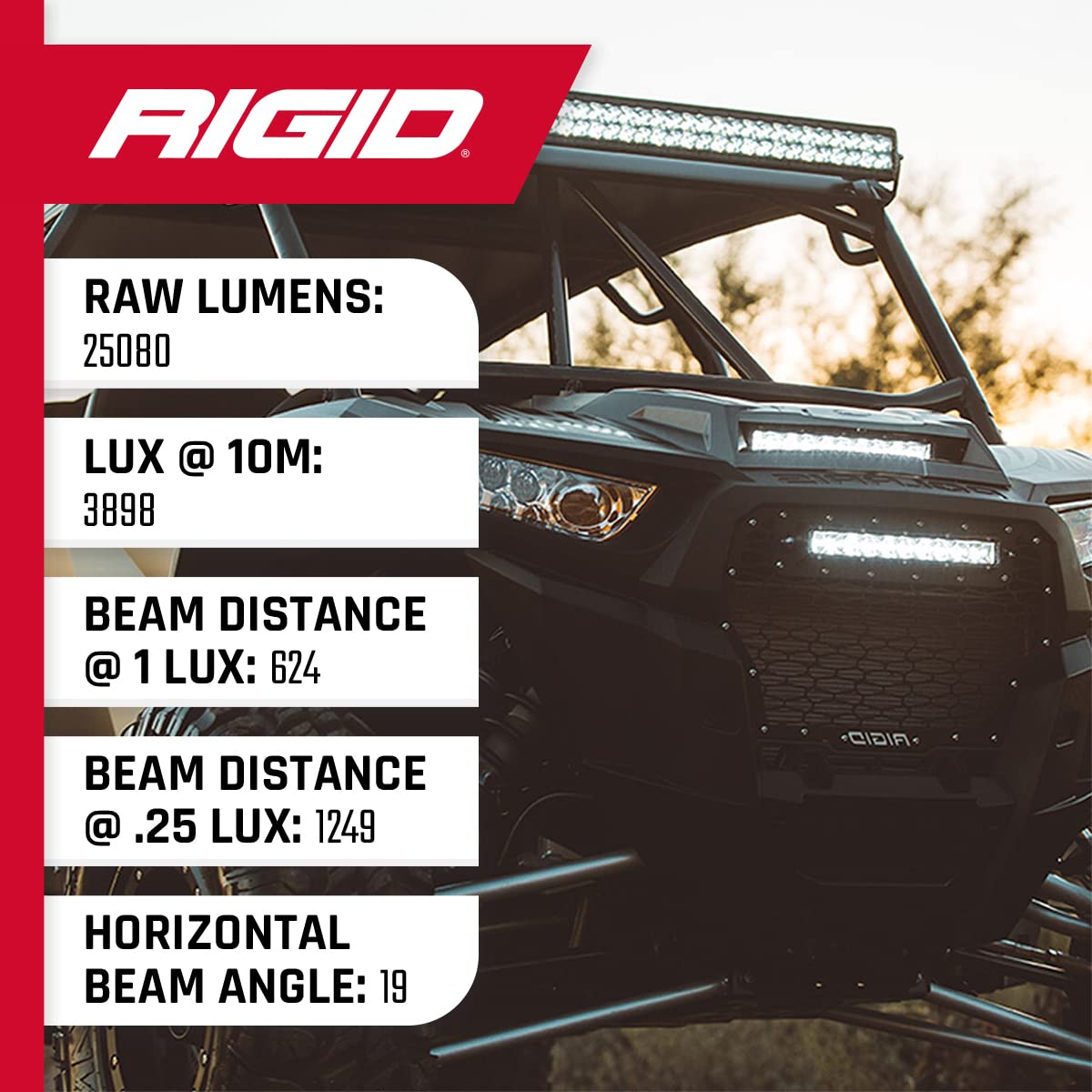 E-Series PRO RIGID INDUSTRIES LED Light, Spot/Flood Optic Combo, 30 Inch, Black Housing