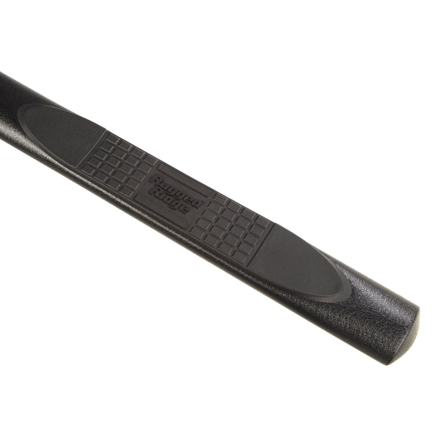 Rugged Ridge JL/JLU Side Steps for Jeep Wrangler | Oval, 4" | 11591.13 | Fits 2018-2025 Jeep Wrangler JL/JLU