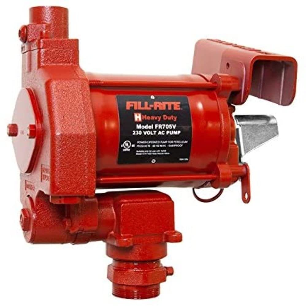 Fill-Rite 230V FR705VE 50/60Hz AC, No Accessories, 3/4" BSPT Threads