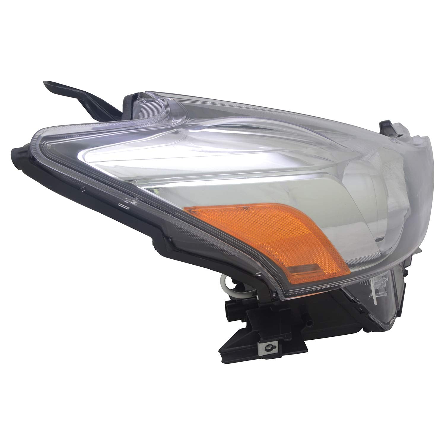 Right TYC Headlight Assembly Compatible with 2015-2018 Toyota Prius V