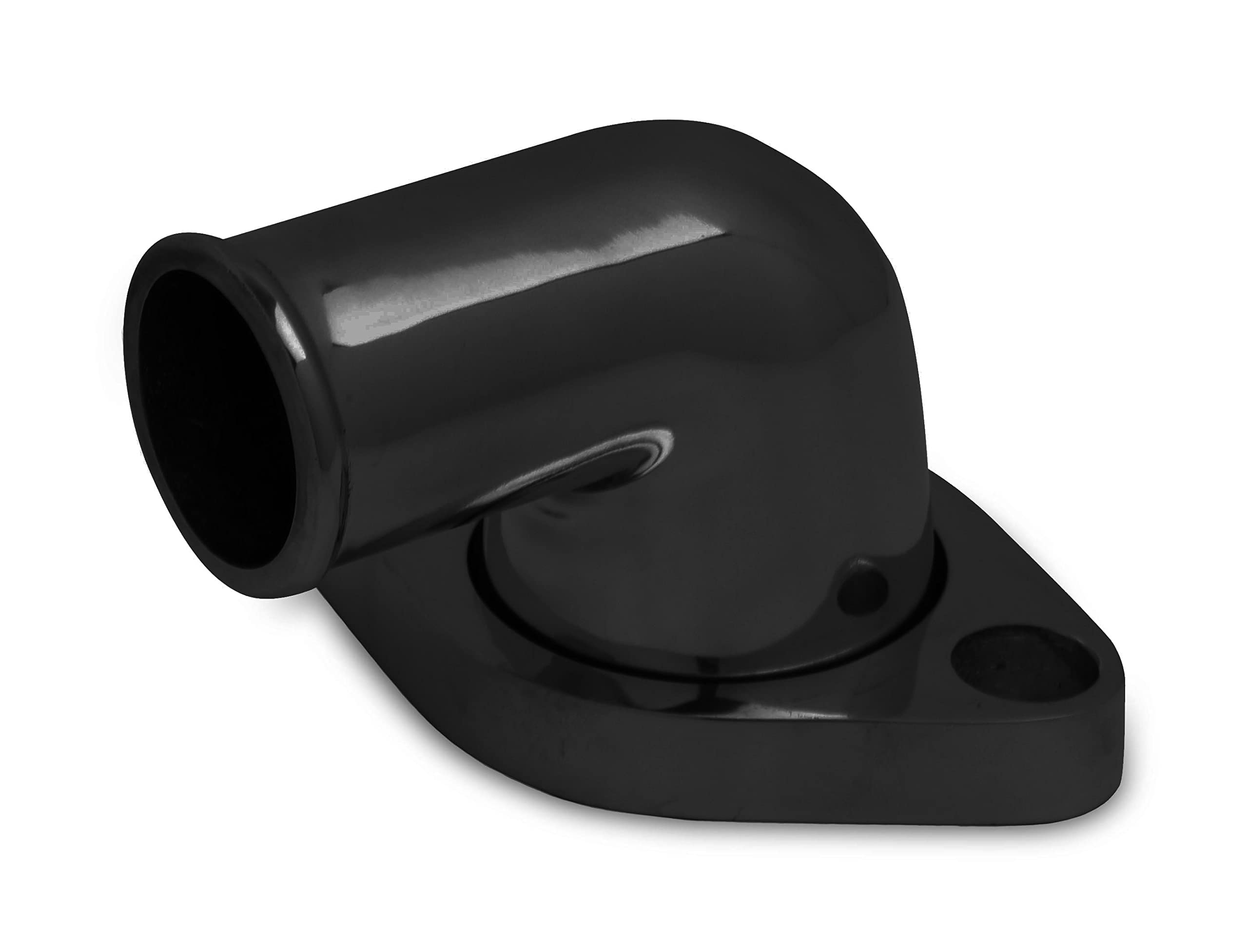 Aluminum Weiand Water Outlet, 90 Degree