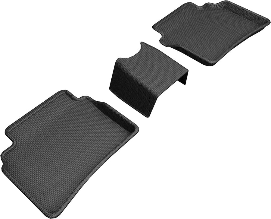 3D MAXpider Kagu 2nd Row Floormats - Black 2018-2020 Buick Regal (L1BC03921509)