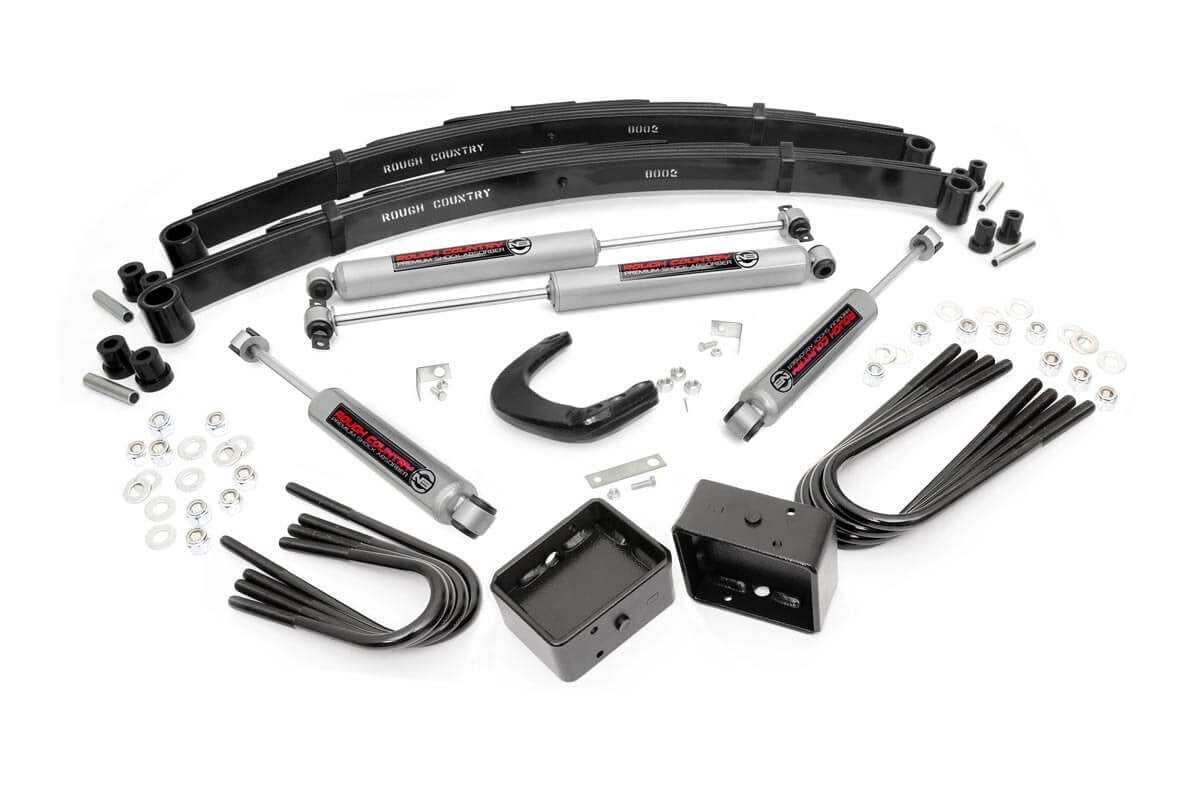 4" Lift Kit Rough Country for 1977-1987 GM K10/K15 Pickup K5 Blazer - 145.20