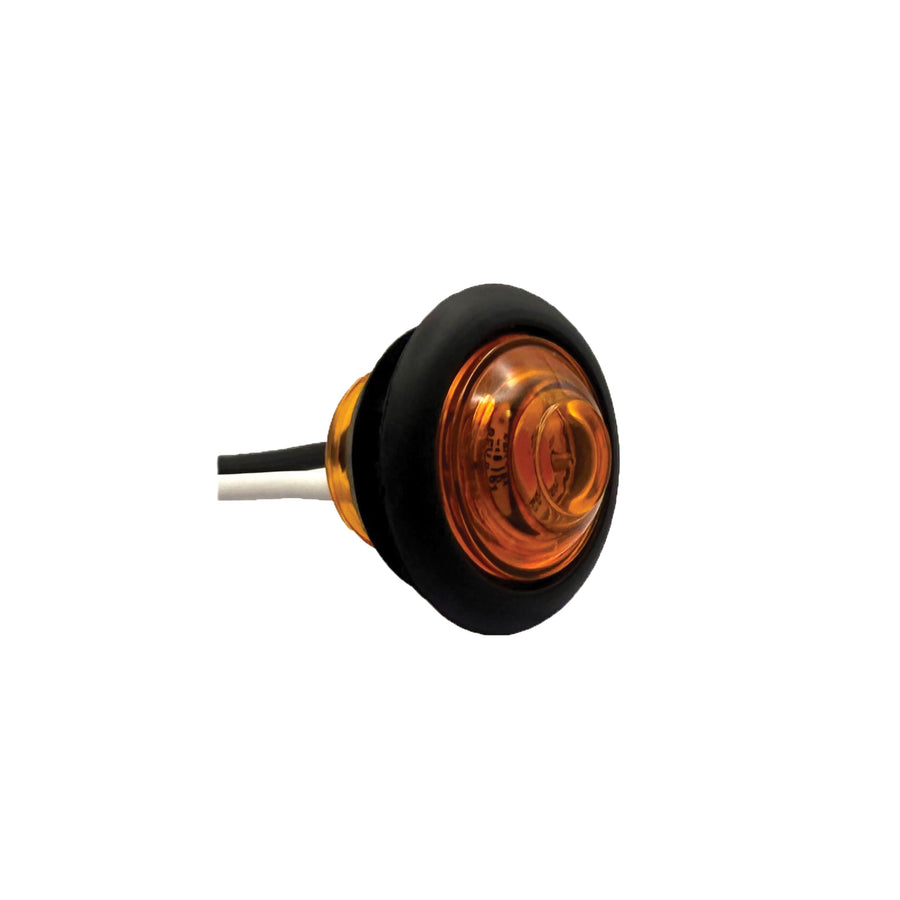 Amber RV Designer L922 Round PC-Rated LED Marker Light, DOT‑Compliant