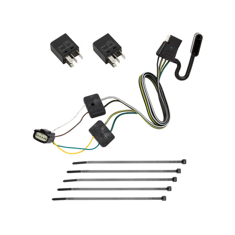 T-One® TEKONSHA T-Connector Harness, 4-Way Flat, Compatible with Envision Select Buick