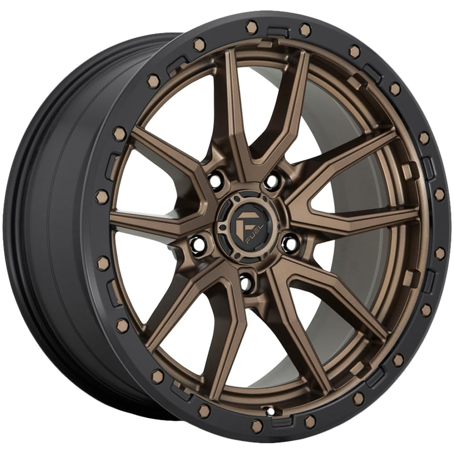 D681 REBEL FUEL OFF-ROAD 18X9, 5X150, 5.79, 20mm MATTE BRONZE BLACK BEAD RING - D68118905657