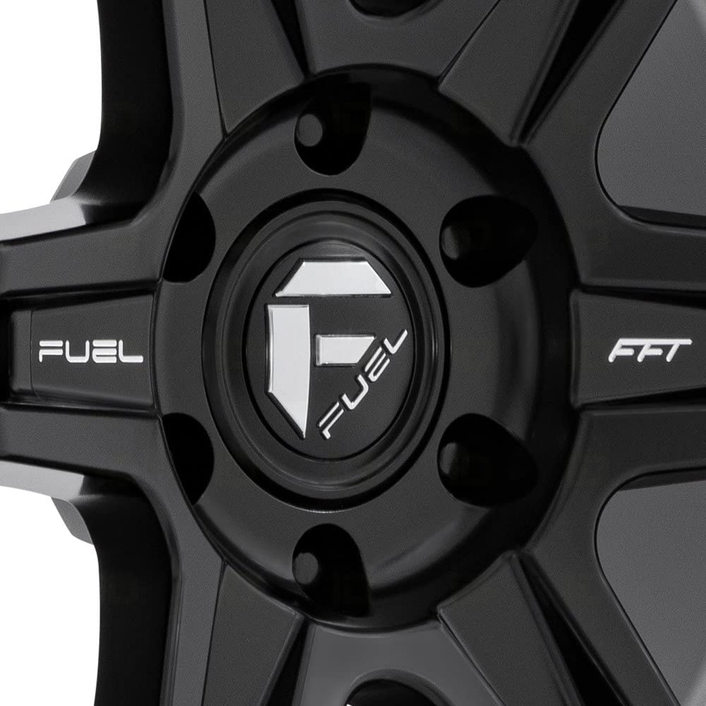 D836 SLAYER FUEL OFF-ROAD 17X9, 6X5.5, 3.5, -38mm MATTE BLACK - D83617908435