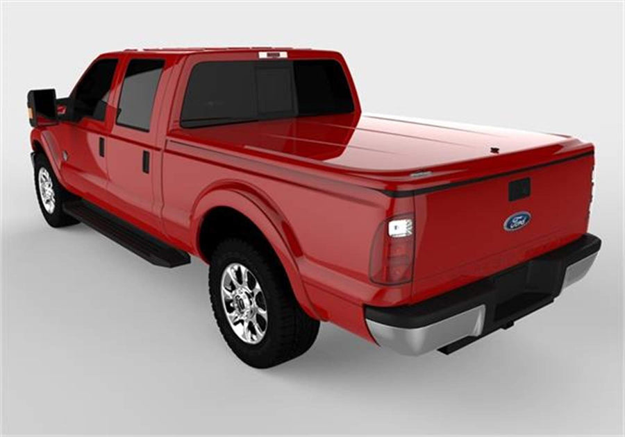 UnderCover RealTruck Lux One-Piece Truck Bed Tonneau Cover | UC2126L-RR | Fits 2013 - 2016 Ford F-250/F-350 Super Duty (RR- Ruby Red) 6' 10" Bed (81.9")