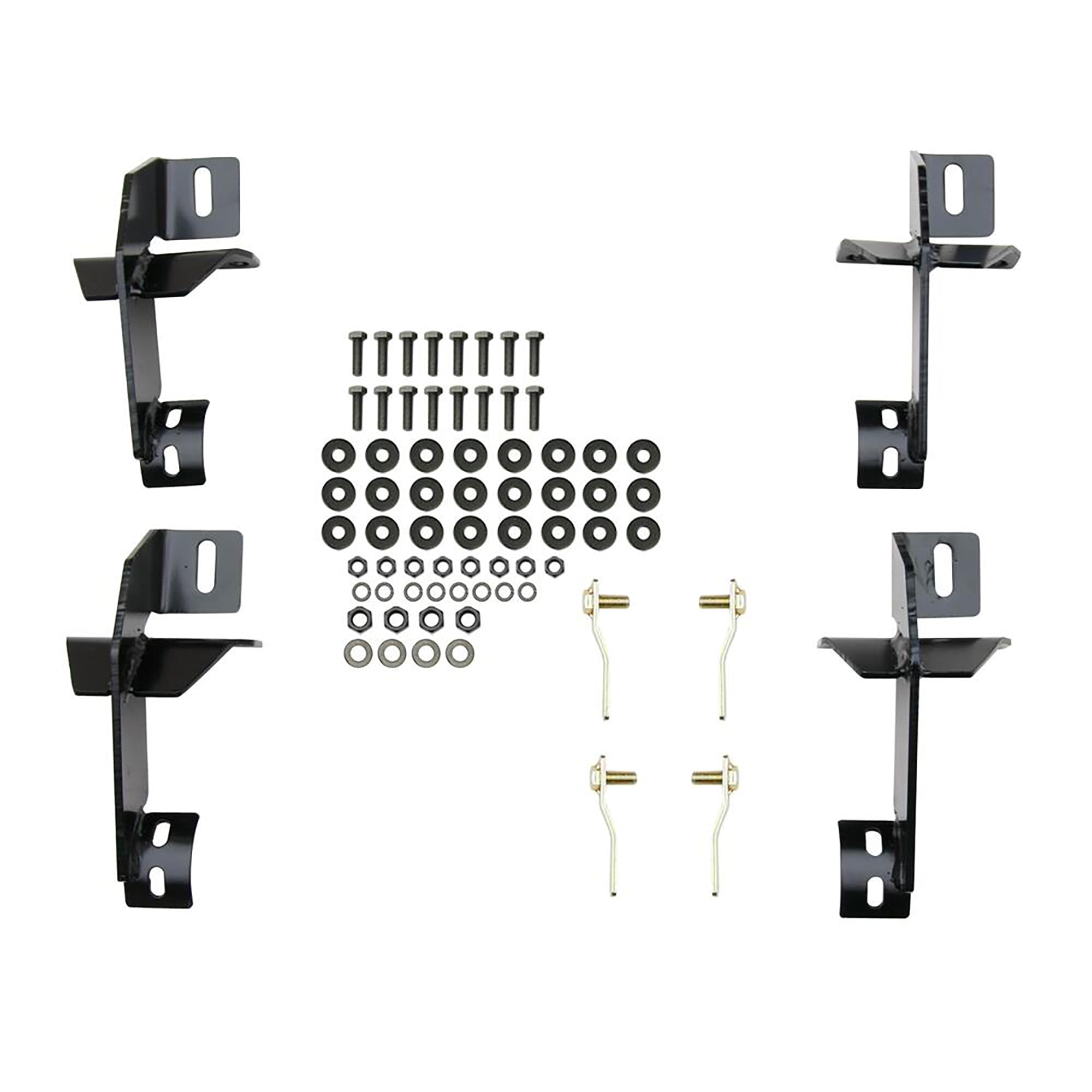 Westin E-Series 23-3405 3 Round Nerf Bars fits 2007-2012 Nitro Black Pair