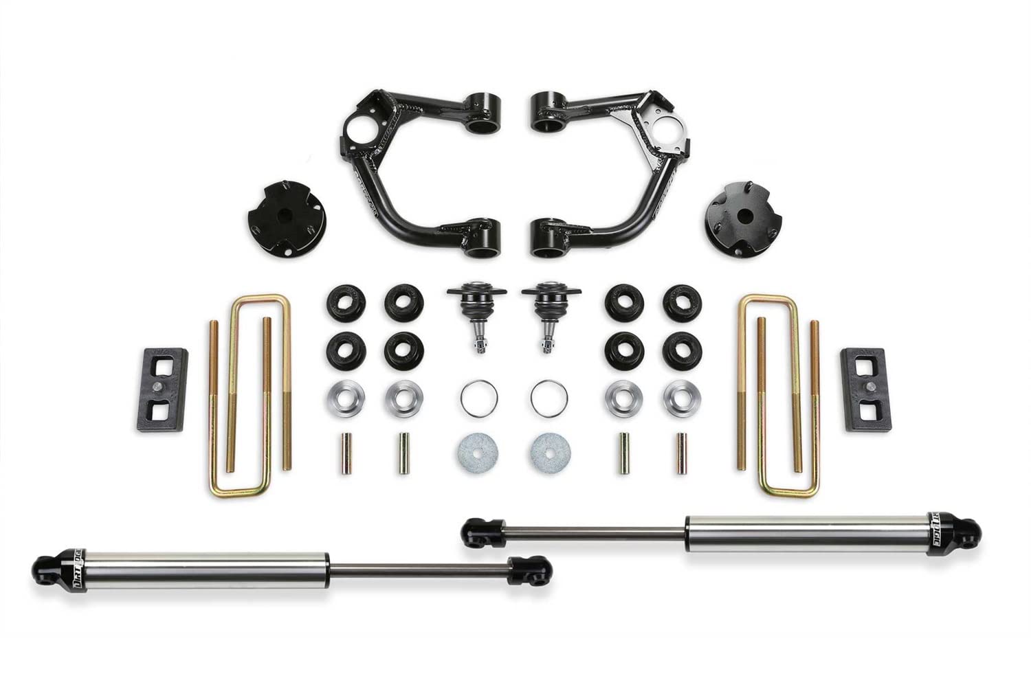 Fabtech Ball Joint K2322DL Control Arm Lift System 3.5 in. Lift w/Dirt Logic 2.25 Resi Rear Shock w/o Intrusion Beam Kit Incl. PN [FTS22293/FTS811482] Lift System