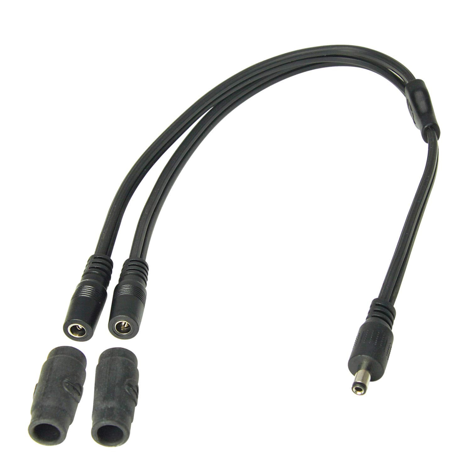 Tecmate Optimate Y-Splitter Cable O-45, DC2.5mm Plug in to 2 x DC2.5mm Socket Out