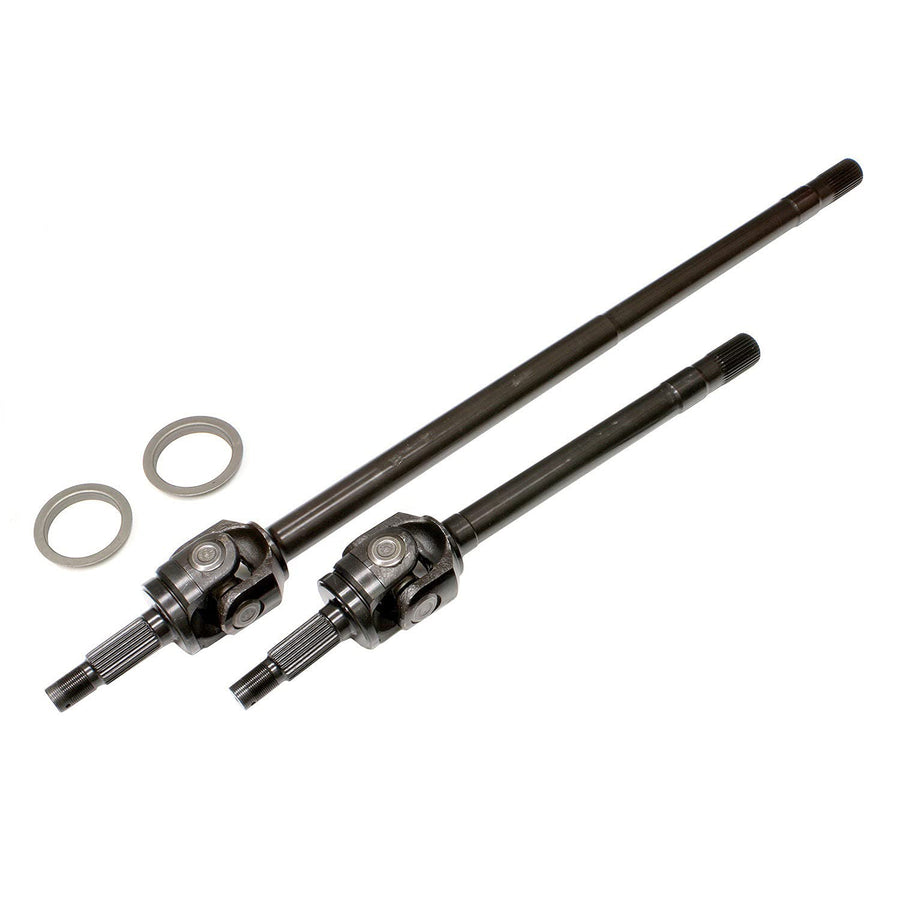 Drive Axle Shaft Assembly TEN Factory MG22165 for Dana 44 Standard, 30 Spline Inner / 27 Spline Outer, Left & Right Assemblies - Fits Jeep TJ/Wrangler (2003-2006), Replaces: Yukon YA W24154