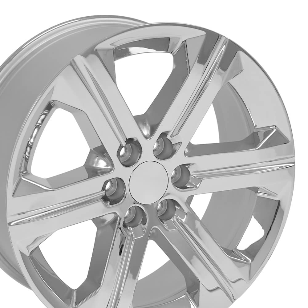 CV60-22090-6550-24C OE Wheels LLC Chrome Wheel Painted (22 x 9. inches /6 x 139 mm, 24 mm Offset)