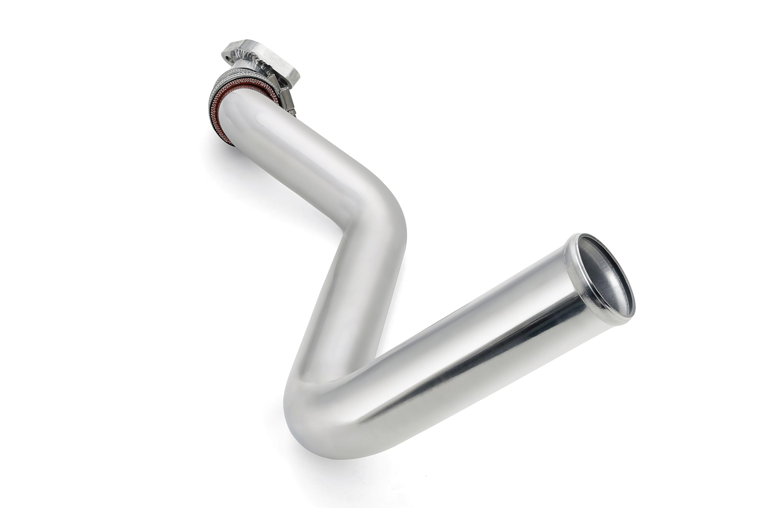 Air Intake Kit HPS Polish with Heat Shield Cool Ram Compatible for 2004-2005 Mazda Mazdaspeed Miata 1.8L Turbo, 827-733P