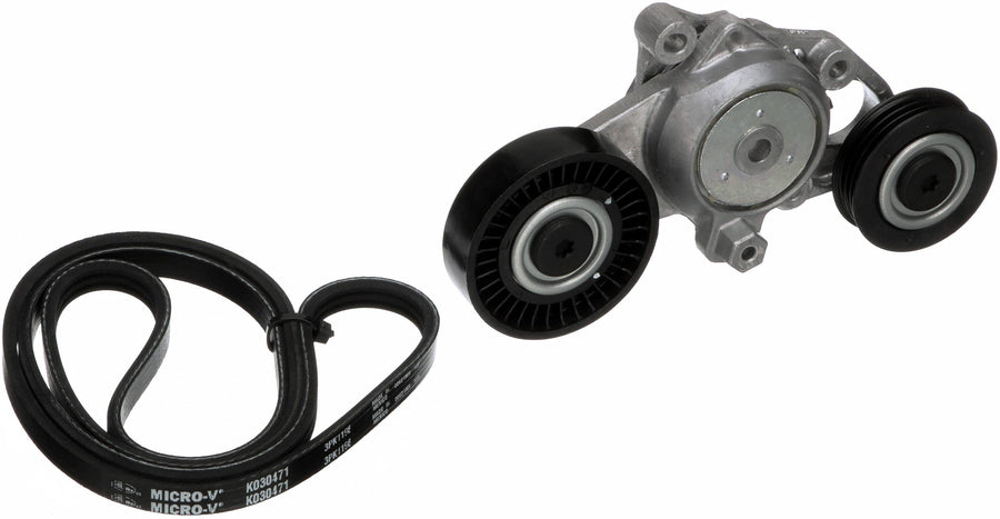 Complete Gates Serpentine Belt Drive Component Kit 90K-39095