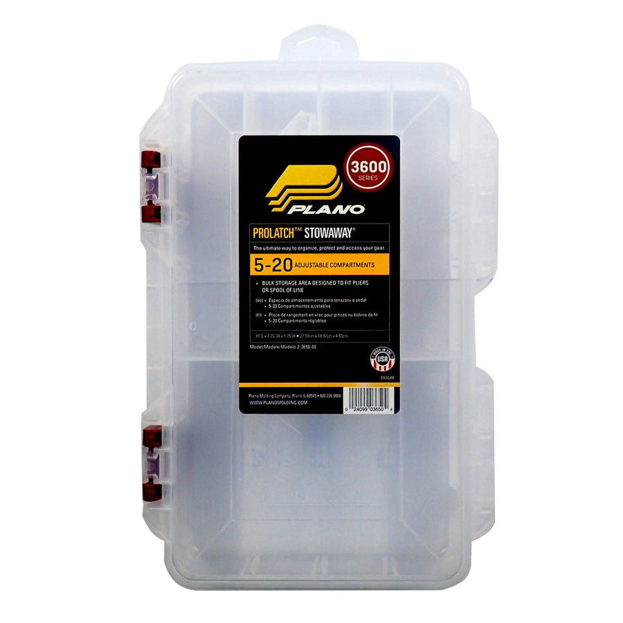 Plano 23650-52 ProLatch Stowaway Box with Adjustable Dividers and Inhibitor Chips