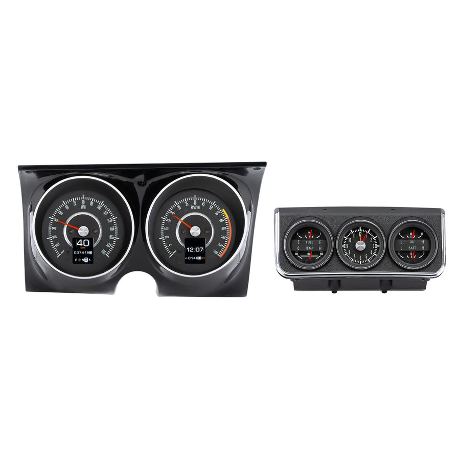 Dakota Digital Retrotech Gauge Instrument System RTX-67C-CAC-X Compatible with 1967 Camaro with Console Gauges