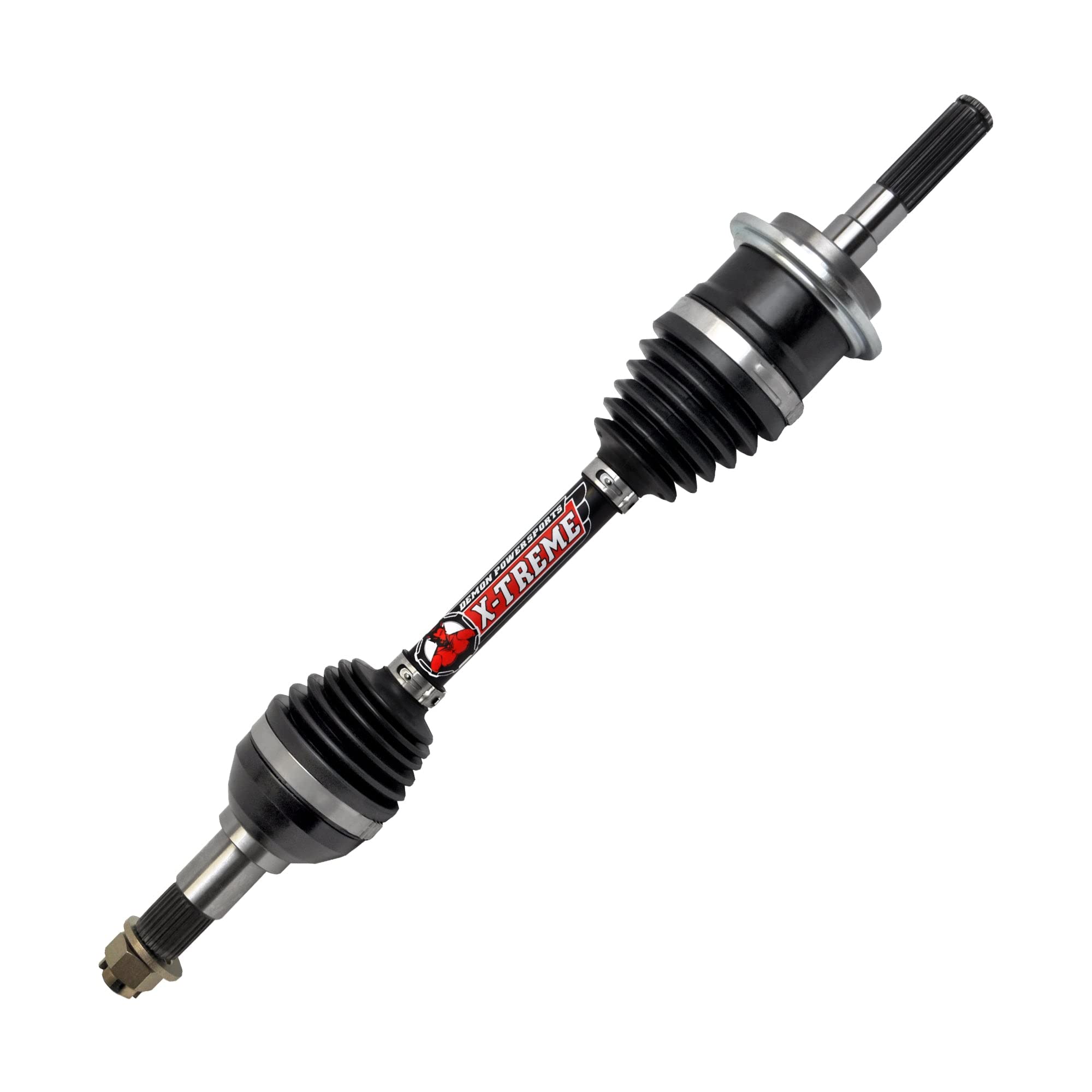 Demon Powersports Xtreme Front Right Heavy Duty Axle for Can-Am Outlander/Renegade, 4340 Chromoly Steel Re-Engineered Cage Design, Larger Components & Dual Heat Treated (See Fitments in Description)
