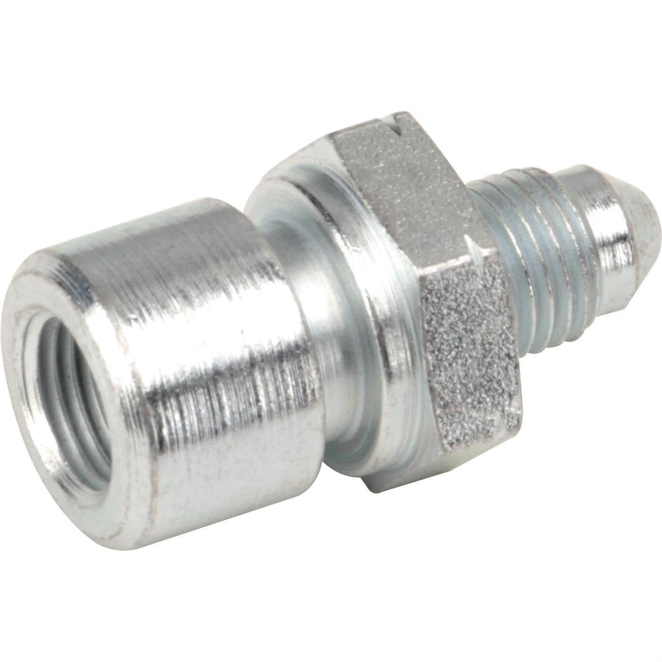 Adapter Wilwood Fitting -3AN To M10X1.0 Steel Zinc