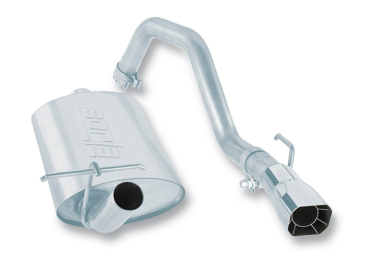 Cat-Back BORLA Performance Exhaust System for 1988-1990 Jeep Wrangler YJ 4.2L 6 Cyl. Automatic/Manual Transmission 4WD 2 Door
