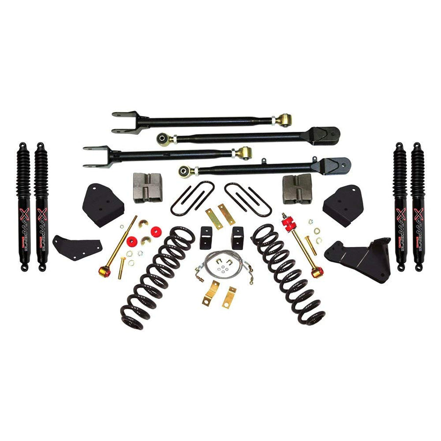 Skyjacker Suspension F56524K-B Lift Kit w/Shock Black MAX Shocks 6 in. Lift
