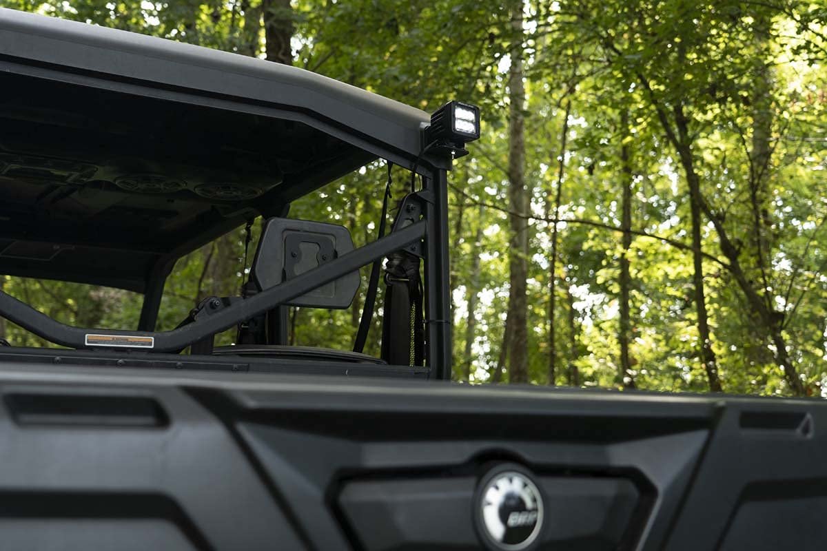 Rough Country 2" Black Series Rear LED Kit for 16-22 Can-Am Defender - 71011