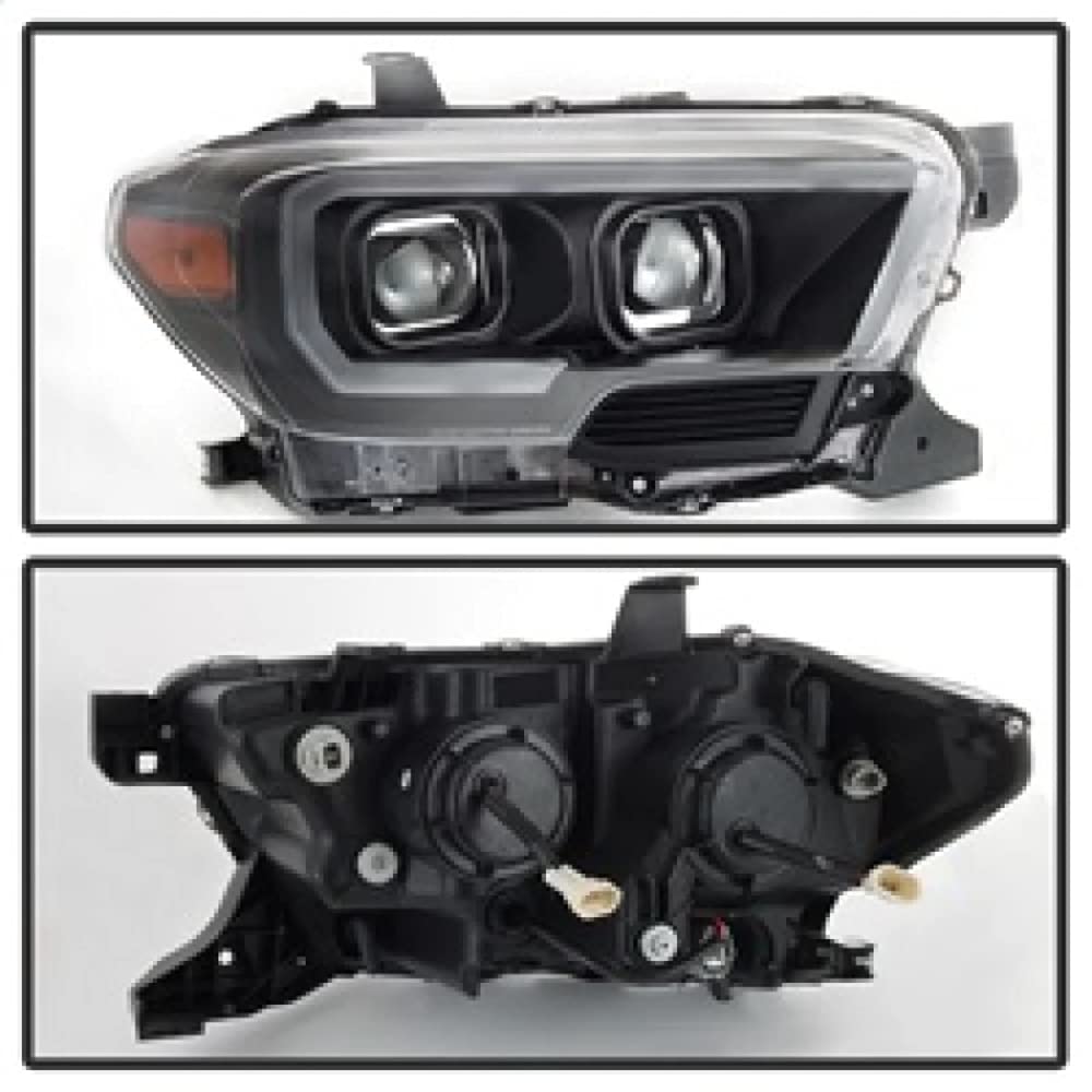 Spyder Projector Headlight Xtune PRO-JH-TTA16-LBDRL-BK, 1 Pack