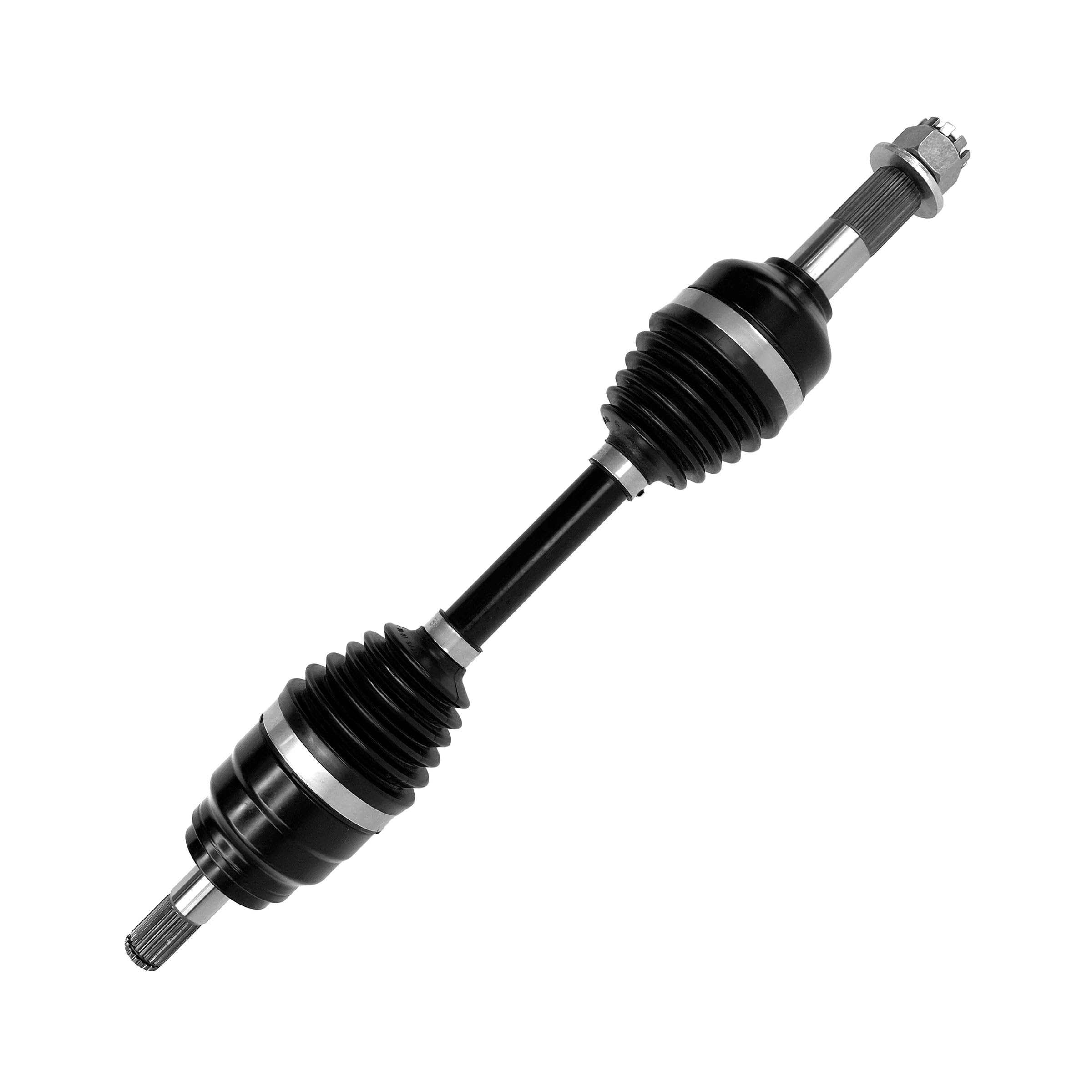 Heavy Duty Demon Powersports Front Left Axle for (2015-2021) Compatible with Honda TRX420/500/520, In 4340 Chromoly Steel, In Dual Heat Treated High Strength, In Molybdenum Grease OEM: 44350-HR4-A22