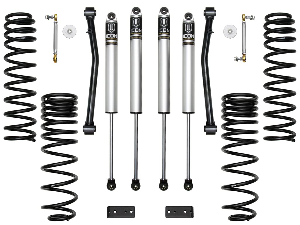Stage 3 Suspension System, ICON 2.5" Lift Compatible with 2020-Up Jeep Gladiator, K22103