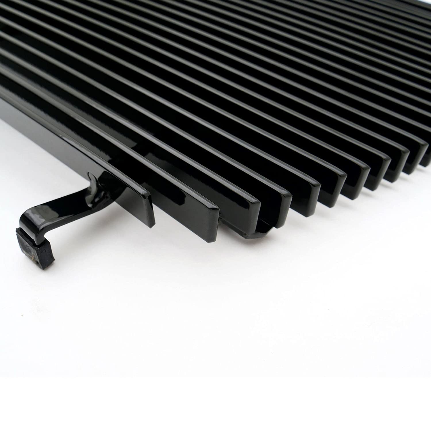 Horizontal T-Rex 21556B Aluminum Black Finish Billet Grille Insert for Ford F150
