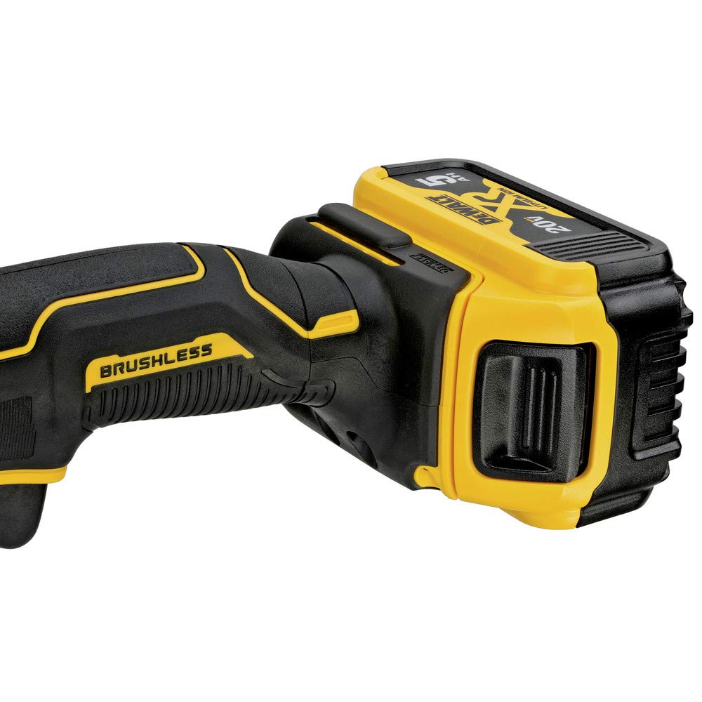 DEWALT Cordless 20V MAX* XR Polisher Kit, Variable-Speed, Random Orbit, 5-Inch (DCM848P2)