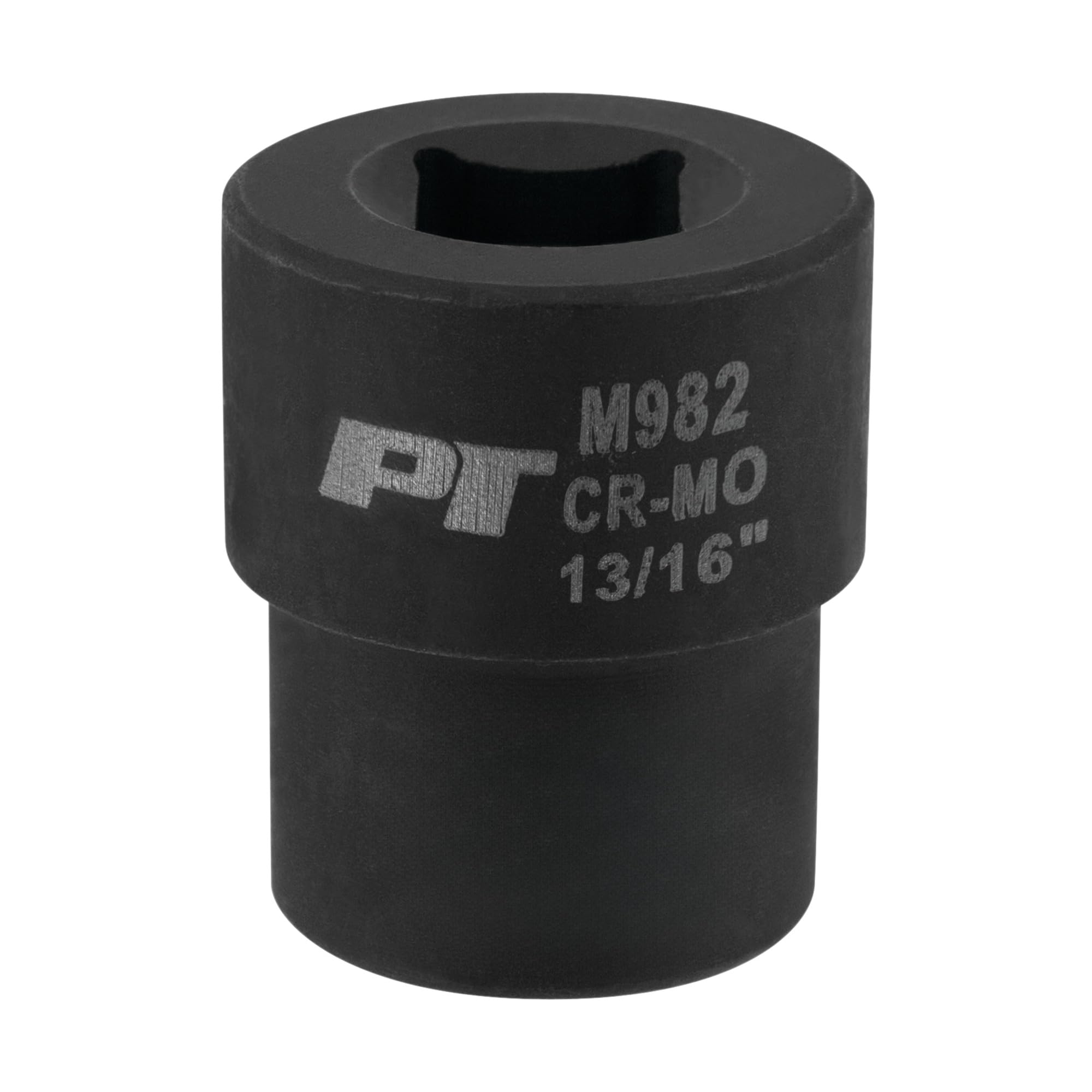 Heavy Duty Performance Tool M982 CrMo Steel Impact-Grade Lug Nut Remover with Oil Resistant Finish - Fits 13/16 & Rounded 21mm Bolts