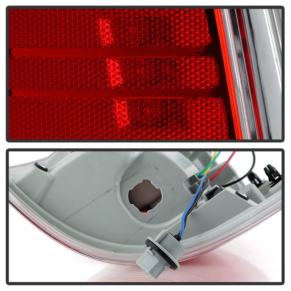 Dodge Ram 1500~3500 Sport Spyder (POE) 13-18 LED Dark Red Lens Tail Light - Reverse-T20(Included) - OE Left