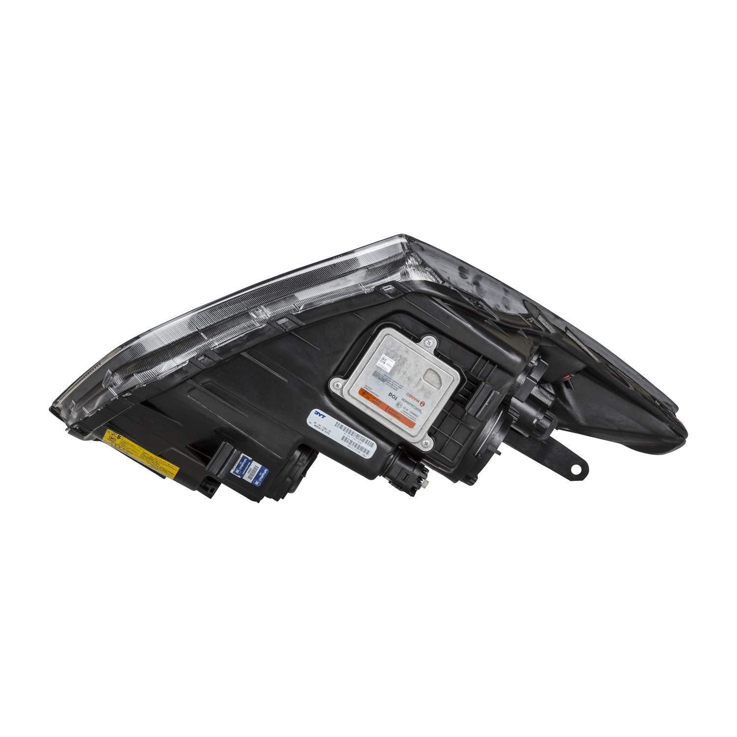 Left TYC Headlight Assembly Compatible with 2013-2016 Hyundai Santa Fe