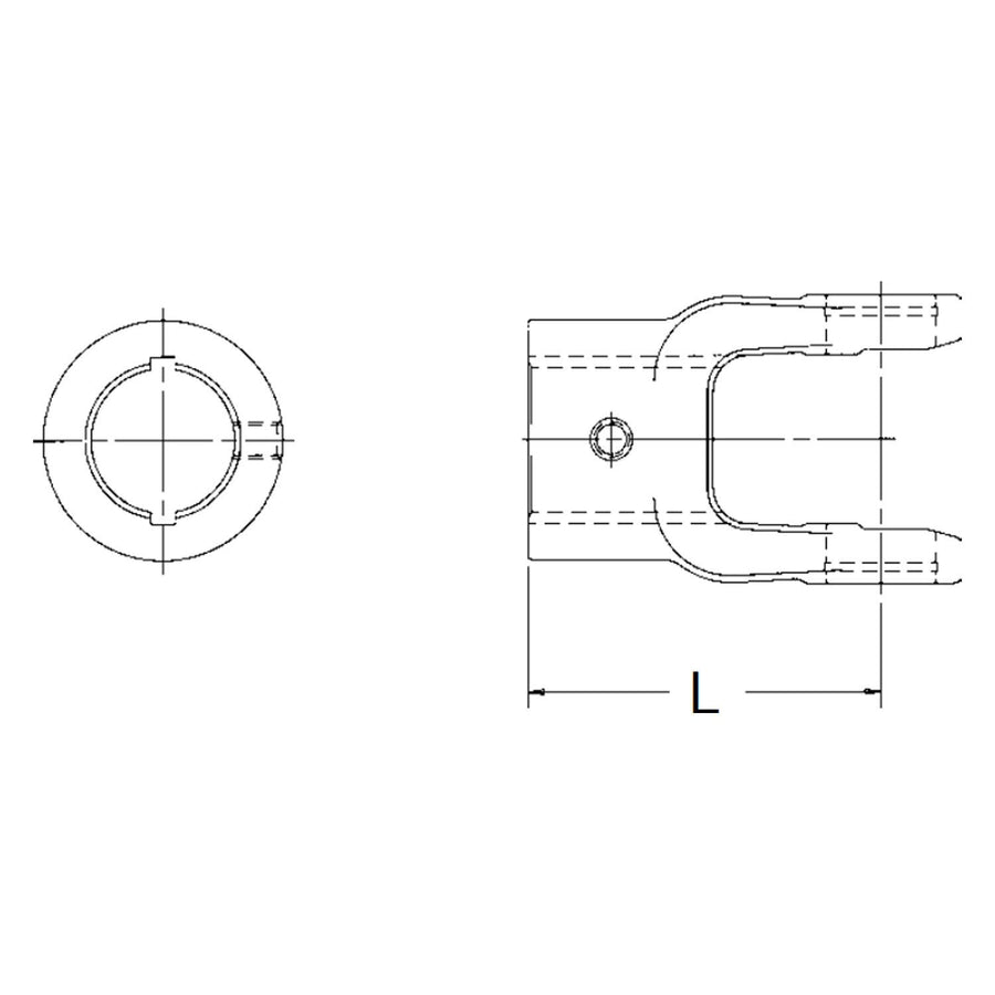 20-9218 Neapco Power Take Off End Yoke