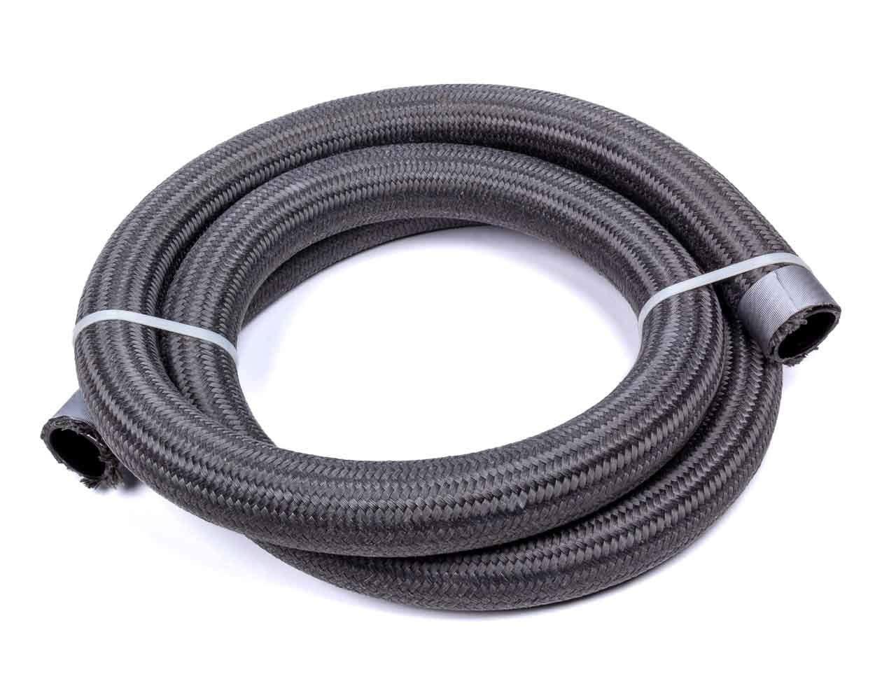Hose, FRAGOLA 16 an, 20 ft, Braided Fire Retardant Fabric, PTFE, Black, Each