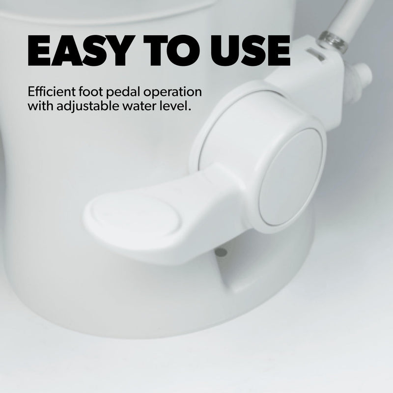 300 Series Dometic Standard Height Toilet, White