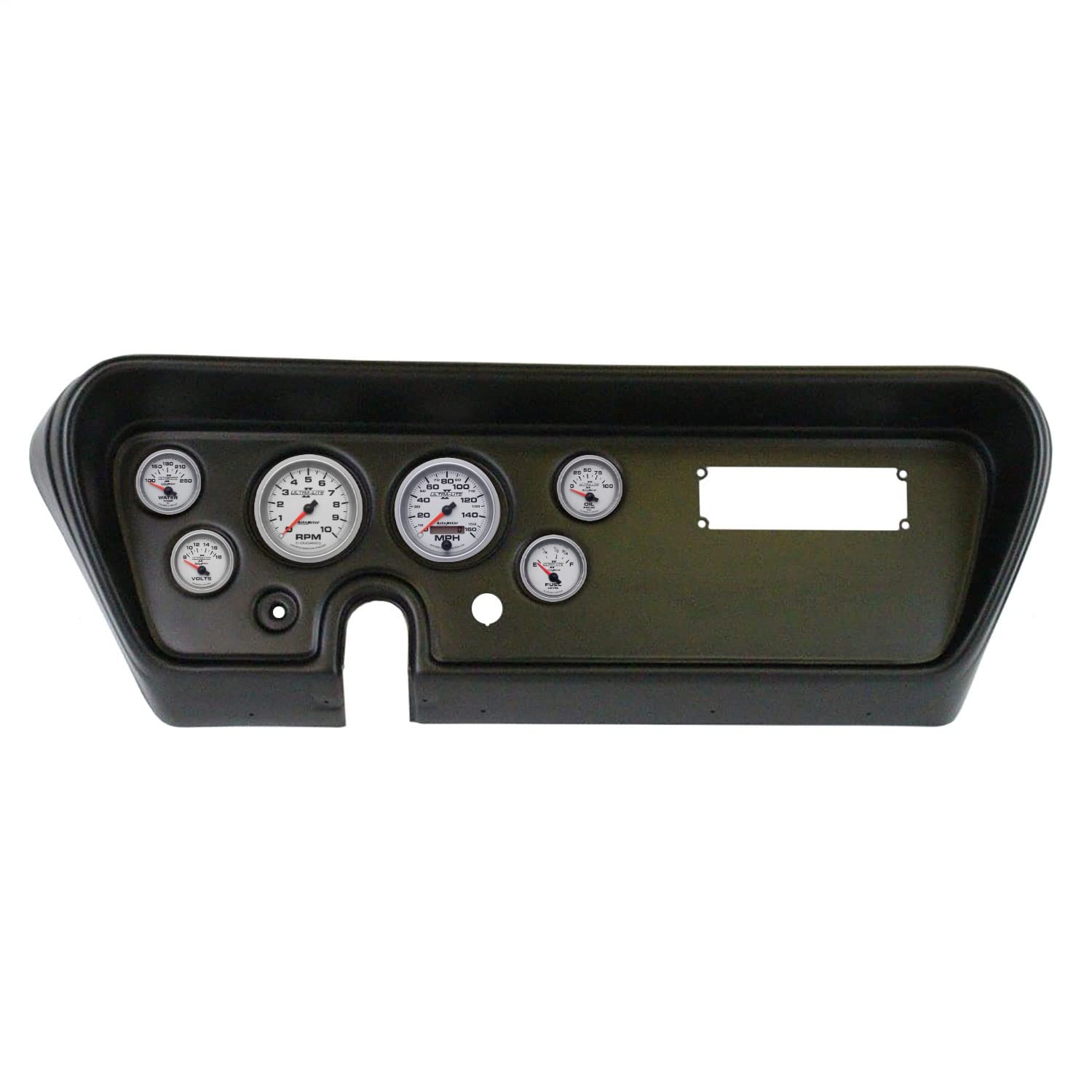 AutoMeter Dash Kit Direct Fit, (3 3/8" X2, 2 1/16" X4), Pontiac GTO 66, Ultra-Lite Ii (2111-14)