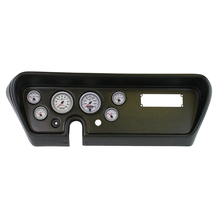 AutoMeter Dash Kit Direct Fit, (3 3/8" X2, 2 1/16" X4), Pontiac GTO 66, Ultra-Lite Ii (2111-14)