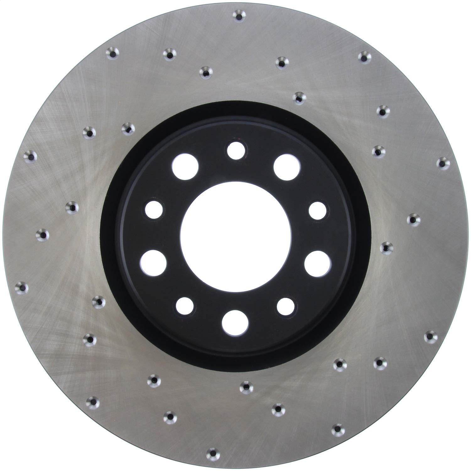Sport StopTech Cross Drilled Brake Rotor; Front Left 128.63080L