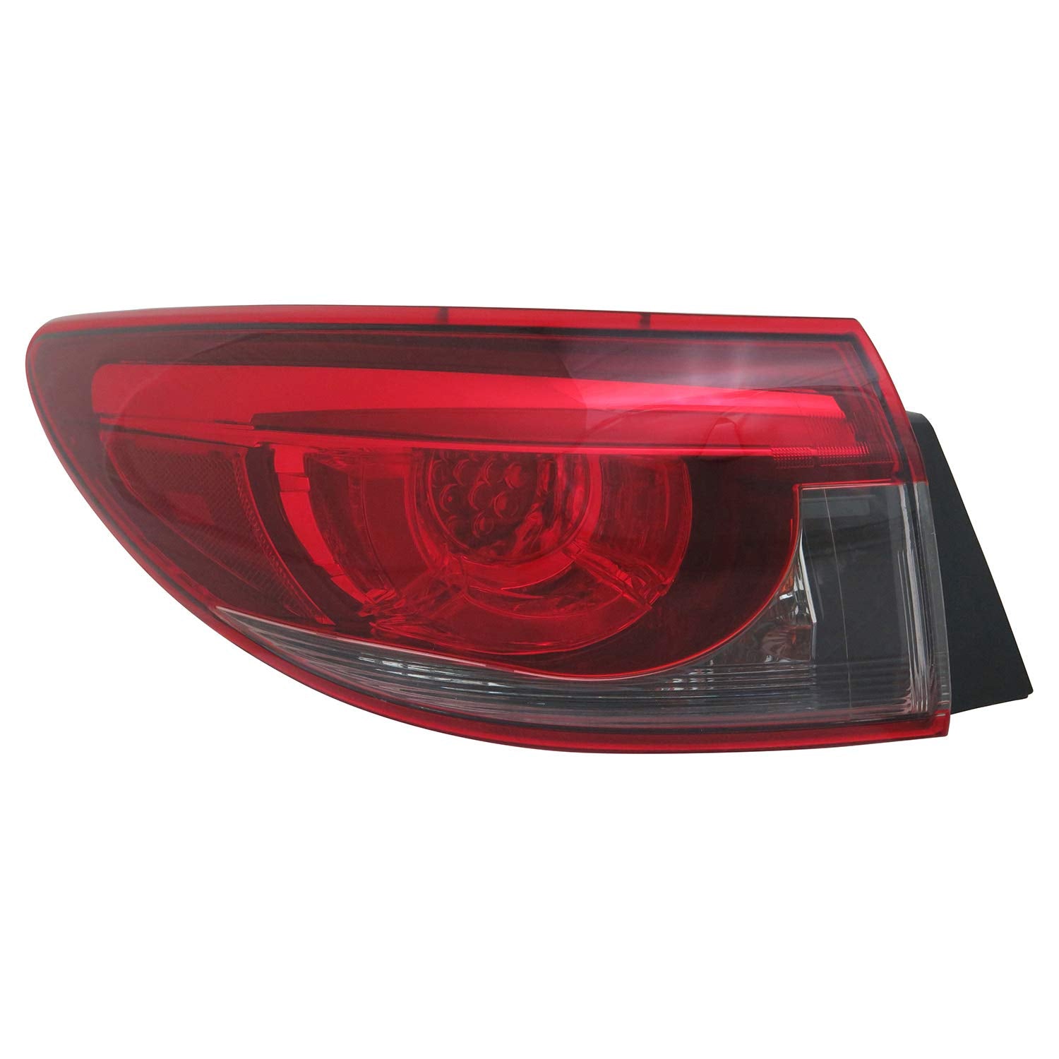 Left TYC Tail Light Assembly Compatible with 2016-2017 Mazda Mazda6