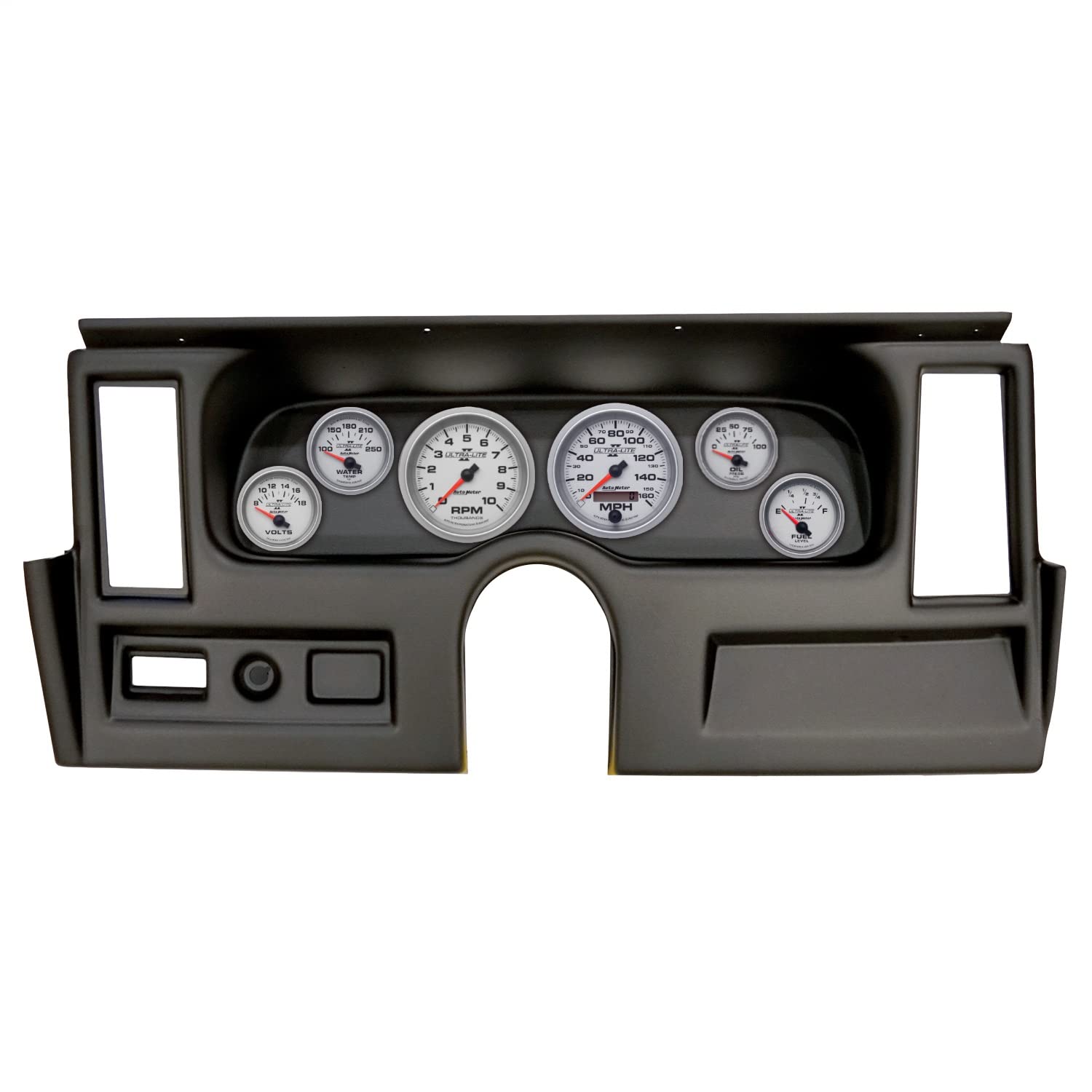 AutoMeter Dash Kit Direct Fit, (3 3/8" X2, 2 1/16" X4), Chevrolet Nova 77-79, Ultra-Lite Ii (2916-14)