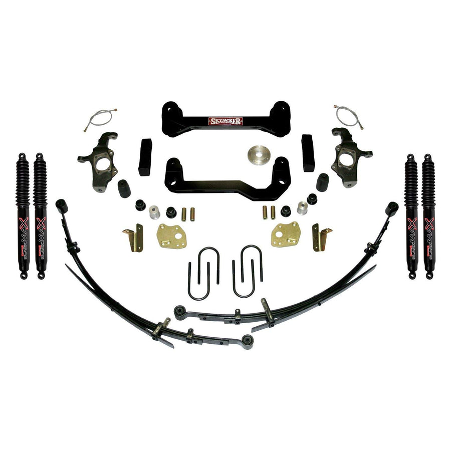 Skyjacker Suspension Lift Kit CC409KS-B w/Shock Black MAX Shocks 4 in. Lift Install Time 8 Hrs. Soft Ride Spring Lift Kit w/Shock